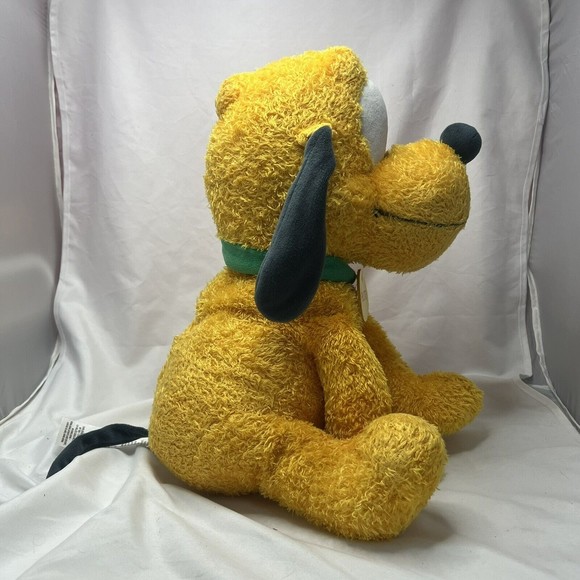 Pluto Weighted Plush Medium 14'' Disney Parks Exclusive Missing Weight Souvenir - Picture 9 of 10